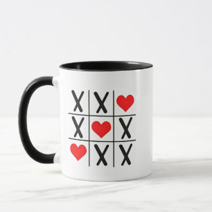 Mug Funny Valentine Hearts Coules Correspondant Amateu