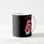 Mug Funny Valentine's Day 67 Meme Hands Six Seven Cud  (Devant droit)