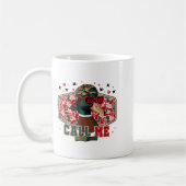 Mug Funny Valentine's Day Boy Duck Hunting Call Me Tod (Gauche)