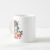 Mug Funny Valentine's Day Boy Duck Hunting Call Me Tod (Devant gauche)