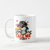 Mug Funny Valentine's Day Boy Duck Hunting Call Me Tod (Gauche)