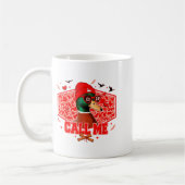 Mug Funny Valentines Day Call Me Duck Hunting Men Wome (Gauche)
