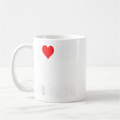 Mug Funny Valentine's Day Couple Matching I Love His D (Gauche)