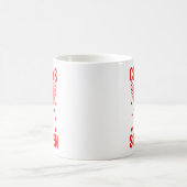 Mug Funny Valentine's Day Cud Says Six Seven Meme Girl (Centre)