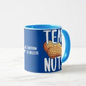 Mug Funny Valentines Team Nuts Cadeau Pour Lui (Devant droit)