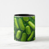 Mug Funny Végétarien Cool Vert Frais Concombre (Centre)