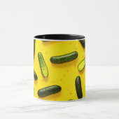 Mug Funny Végétarien Cool Vert Frais Concombre (Centre)