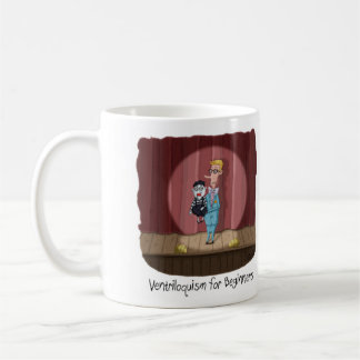 Mug Funny Ventriloquism for Beginners Carte ou cadeau.