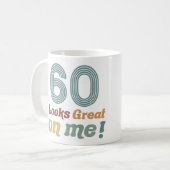 Mug Funny Vintage 60e anniversaire (Devant gauche)