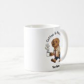Mug Funny Vizsla Dog Business Suit Coffee (Devant droit)