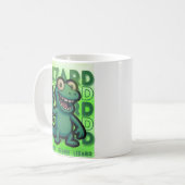 Mug Funny Weirdcore Lizard Lizard Lizard Mème (Devant gauche)
