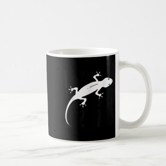 Mug Funny Weirdcore Lizard Lizard Mème Animal W (Droite)