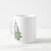 Mug Funny West Highland White Terrier Dog Christmas Tr (Devant gauche)