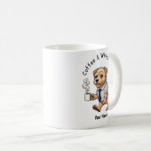 Mug Funny Wheaten Terrier Business Suit Coffee (Devant droit)