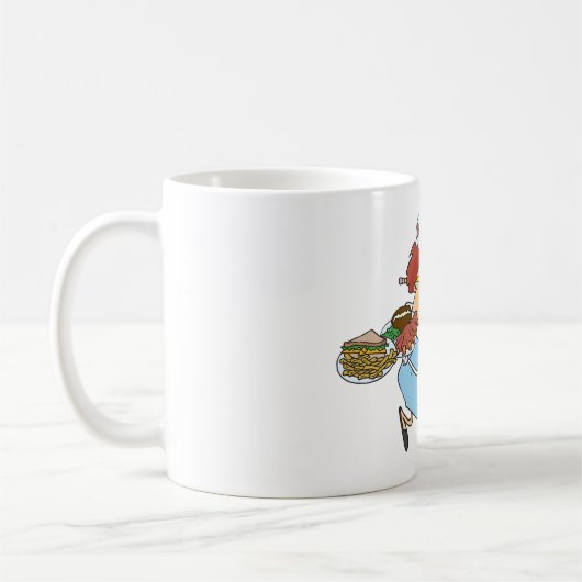 Mug Funny Witress (Gauche)