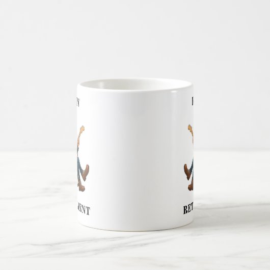 Mug Funny Woman Retirement (Centre)