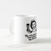 Mug Funny Women Over 40 Sock  (Devant gauche)