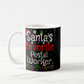 Mug Funny Xmas Lighting Santas Favorite Stal Worker C (Gauche)