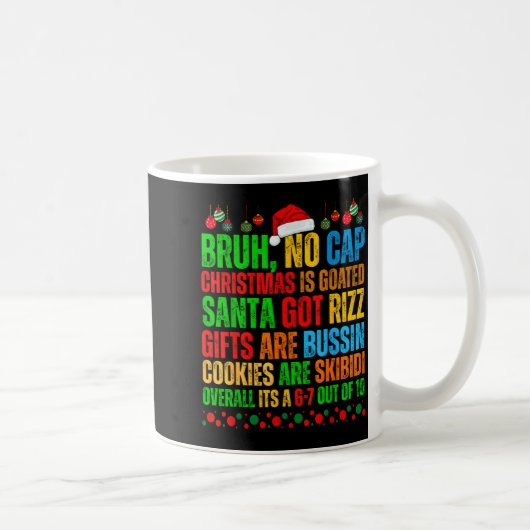 Mug Funny Xmas School Generation Alpha Gen A Slang Chr (Droite)