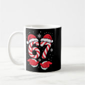 Mug Funny Xmas Viral 67 Candy Canes Santa Funny Holida (Gauche)