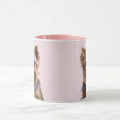 Mug Funny Yorkshire Terrier Avec Lunettes De Soleil (Centre)
