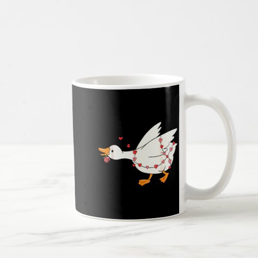 Mug Funny You Make My Heart Go Honk Goose Heart Valent (Droite)