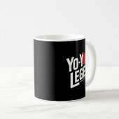Mug Funny Yoyo Player Legend Yo-yo Performer (Devant droit)