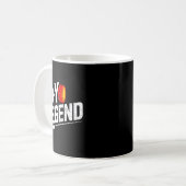 Mug Funny Yoyo Player Legend Yo-yo Performer (Devant gauche)