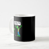 Mug Funny Zombie Don't Roll Your Eyes At Me  (Devant gauche)