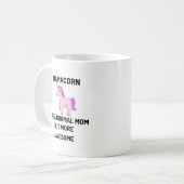 Mug FunnyUnicorn maman cadeau cadeau de la mère de jou (Devant gauche)