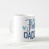 Mug Fur Daddy Funny Fête des pères Cadeau (Devant gauche)