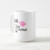 Mug Fur Mama Avec Musique Rose Paw (Devant gauche)