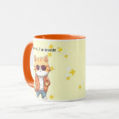 Mug Fur Real, I’m Iconic | Funny Cat Quote (Devant gauche)