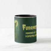 Mug Furankenstein satirique - Chat à pointes Goth Éffr (Centre)