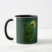 Mug Furankenstein satirique - Chat à pointes Goth Éffr (Gauche)