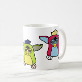 Mug Furby Kiwi, Sherbet et Rooster (Devant droit)