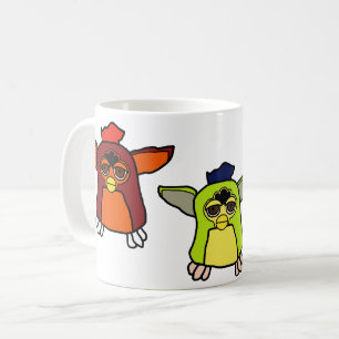 Mug Furby Kiwi, Sherbet et Rooster