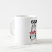 Mug Furet d'anniversaire (Devant gauche)