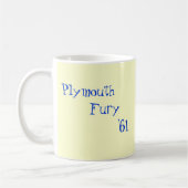 Mug Fureur '61 de Plymouth (Gauche)