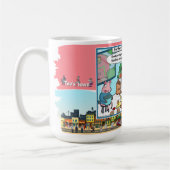 Mug Further Than Meat | Humour Satirique Classique (Gauche)