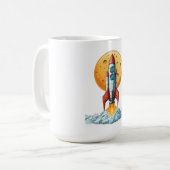 Mug fusée (Devant gauche)