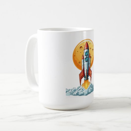 Mug fusée (Devant gauche)