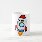 Mug Fusée Kawaii (Centre)