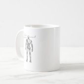 Mug Fusée spatiale futuriste profonde | Mission spatia (Devant gauche)