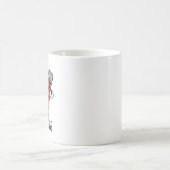 Mug Fusible de maïs amusant Confus Pun (Centre)