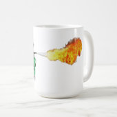 Mug Fusillade incendie de la poubelle (Devant droit)