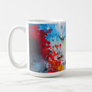 Mug Fusion d'encre bleue