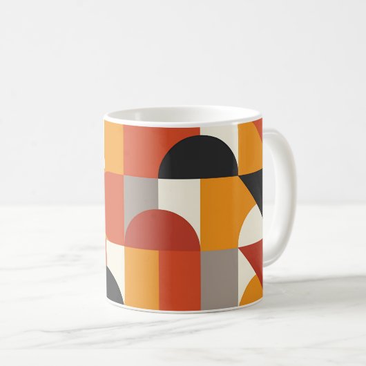 Mug Fusion géométrique (Devant droit)