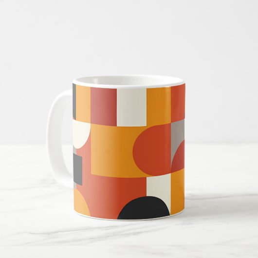 Mug Fusion géométrique (Devant gauche)