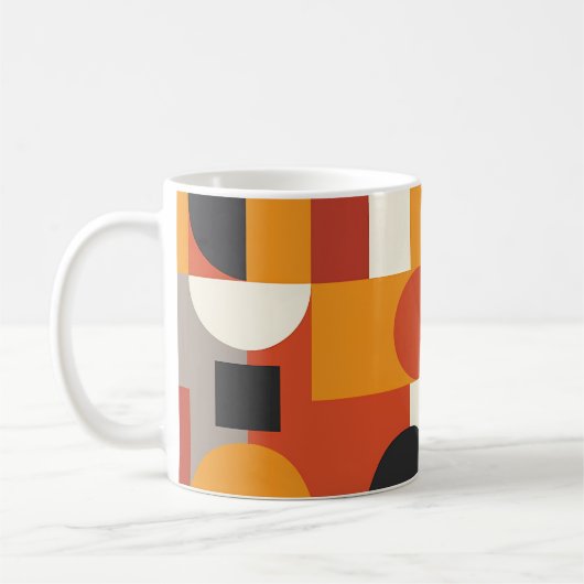 Mug Fusion géométrique (Gauche)
